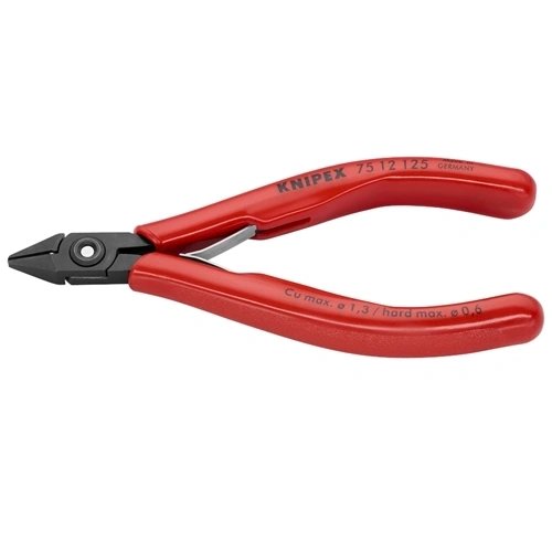 Knipex elektronikai oldalcsípő fogó fazettával 125mm F002078