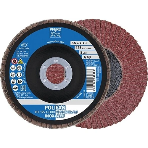 Pferd lamellás csiszolókorong egyenes 115mm A 60 SG -COOL F015262