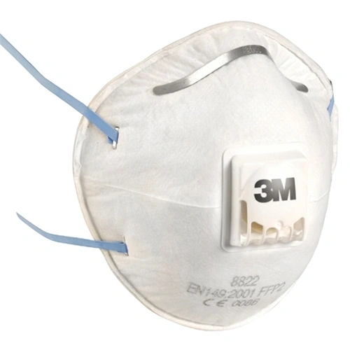 3M 8822 FFP2S részecskeszűrő szelepes pormaszk 240 db/krt F019087