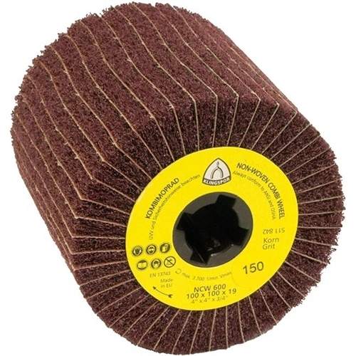 Klingspor szatináló kombinált 100x100x19mm P 150 NCW 600 S Medium (Format katalógus) F019516