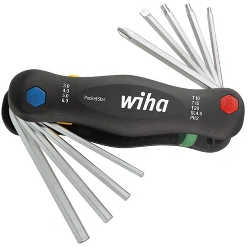 Wiha Multitool PocketStar vegyes 9 részes (25293) (Format katalógus) F034092