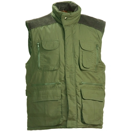 BRESSAN vadászmellény zöld L (48/50) F036859