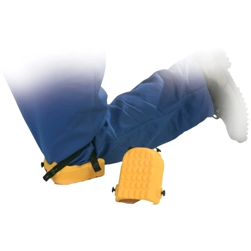 Térdvédő sárga 4 db gumipánttal F038741