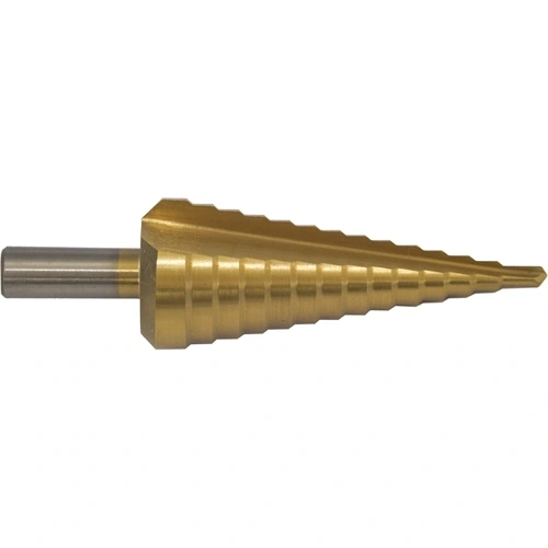 PTG lépcsős egyenes hornyú lemezfúró HSS TiN 9-36 x 3 mm F059061