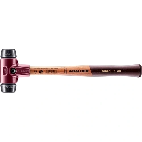 Halder kímélő kalapács SIMPLEX 60 mm gumi F062759