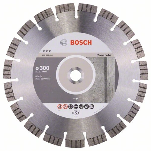 Bosch vágókorong, gyémánt 300x2.8x22.23 mm beton F064135