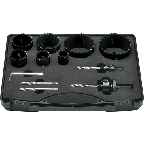 Format HSS bimetál körkivágó készlet 22-68mm, 11 részes F069572