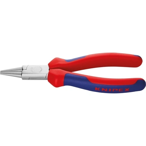 Knipex kerekcsőrű fogó többkomponensű nyél, krómozott 140 mm (Format katalógus) F076534