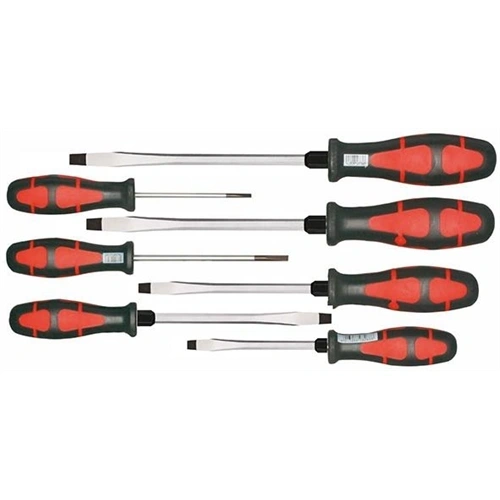 Format lapos csavarhúzó készlet 7 részes F079057