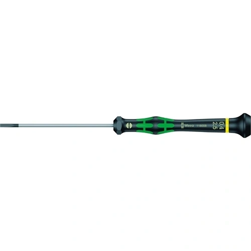 Wera műszerész csavarhúzó 2.5x0.4 x80mm F079113