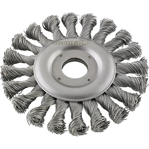 Format körkefe fonott rozsdamentes drót 0.5mm 178mm F080618