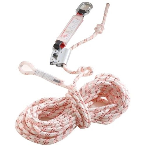 TOPLOCK 1012 szett: zuhanásgátló+ kötél 10m+ karabiner F086447