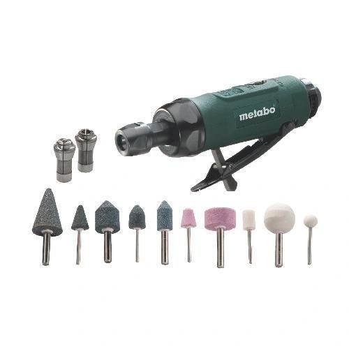 Metabo DG 25 SET sűrített levegős egyenescsiszoló készlet 25000/min 6.2bar F087366