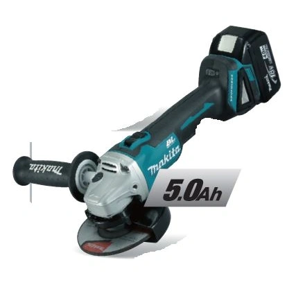 Makita DGA504RTJ 18V LXT Li-Ion BL 125mm akkus sarokcsiszoló 2x5.0Ah F089448