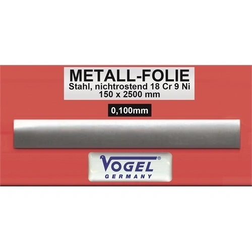 Vogel hézagmérő fólia 0.05/2500x150 mm inox F090139