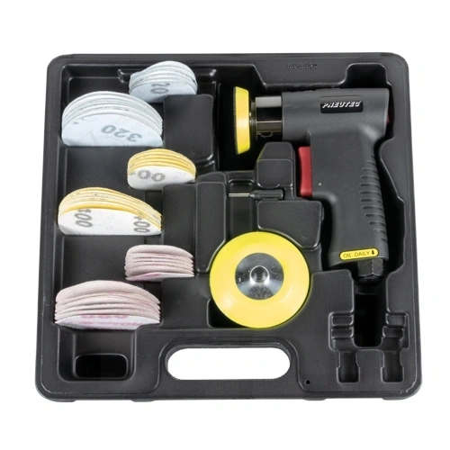 Pneutec levegős mini excentercsiszoló szett UT 8722/1 F090808