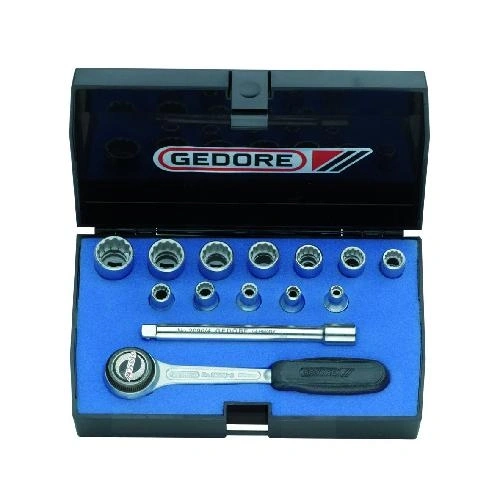 Gedore dugókulcs készlet 1/4" 4-13 mm (D 20 DMU-3) F092011