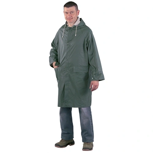 PVC esőköpeny 100cm -zöld M (44/46) F094936