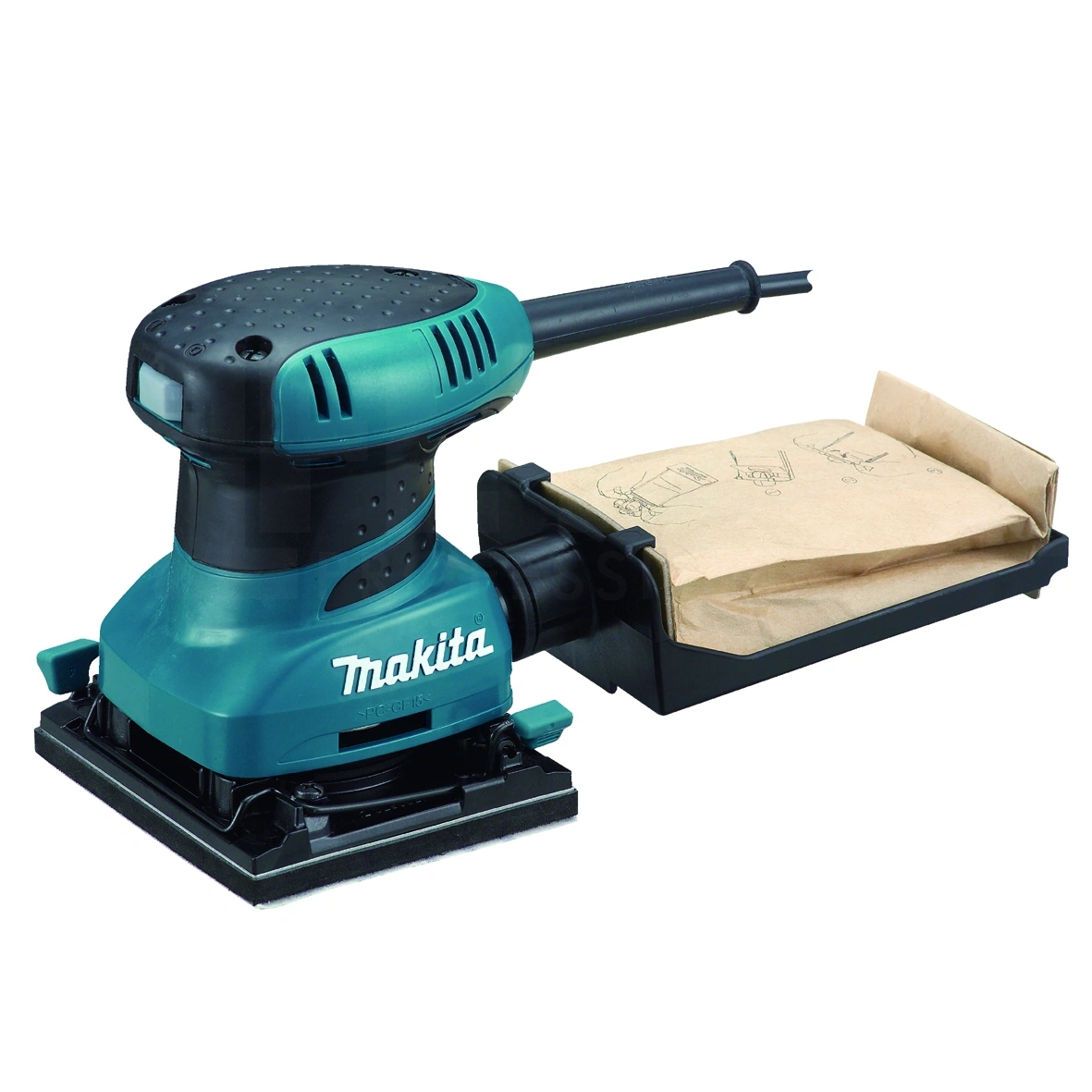 Makita BO4555 180W 114x140mm rezgőcsiszoló F095092