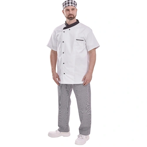 Szakácskabát rövid ujjú XL (52/54) F095767