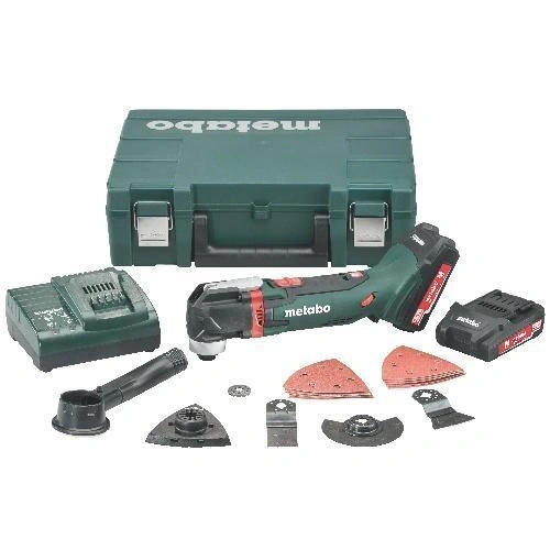Metabo MT 18 LTX akkus multiszerszám 2x2.0Ah kofferben F101114