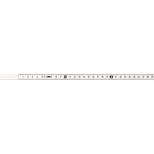 BMI mérőszalag fehér 10mx13mm öntapadós LNR-SK F106826