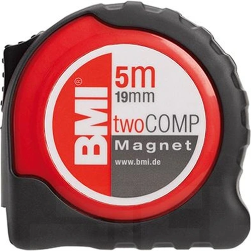 BMI zsebmérőszalag 2 komponensű mágneses 10mx25mm F106868