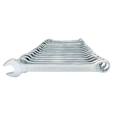 Hazet csillag-villáskulcs készlet hajlított 17részes 7-27mm F107112