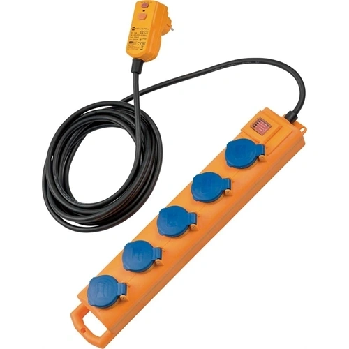 Brennenstuhl hosszabbító elosztó, 5 aljzattal, 5m H07RN-F3G1.5 IP44 F108873