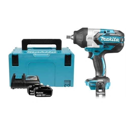 Makita DTW1002RTJ 18V Li-ion BL 1000Nm ütvecsavarbehajtó 1/2" 2x5.0Ah F110537