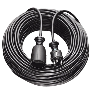 Brennenstuhl BAT műanyag hosszabbítókábel H05VV-F 3G1.5 5m fekete F111147