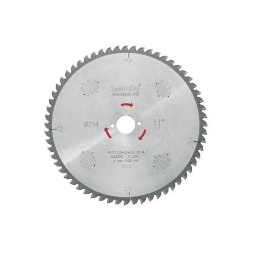 Metabo körfűrészlap 160x20(16), 24 WZ 22° F111475