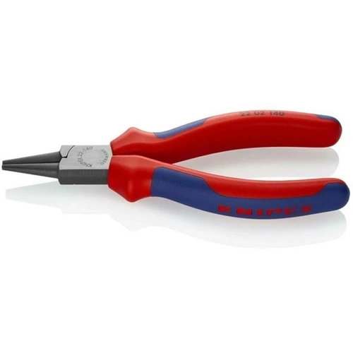 Knipex kerekcsőrű fogó 140mm kétkomponensű markolat F112599