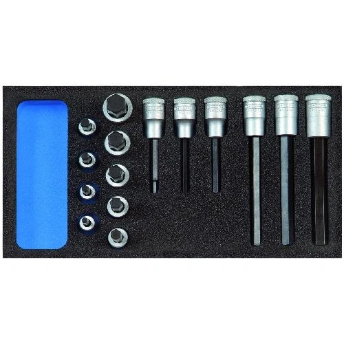 Gedore csavarhúzó betét készlet 1/2" Check-Tool modulban (1500 CT1-IN 19 LKM) F117294