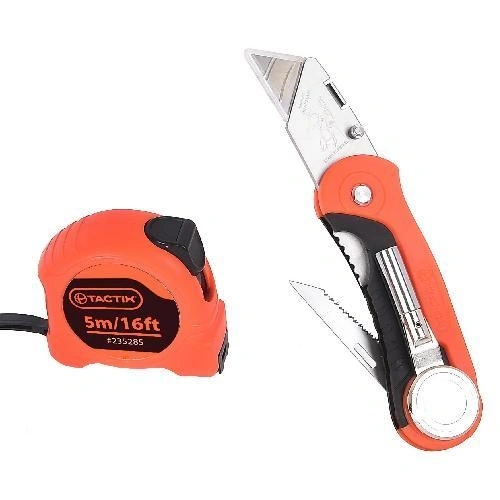 Tactix multikés 4 in 1, 5 m mérőszalaggal T F117378