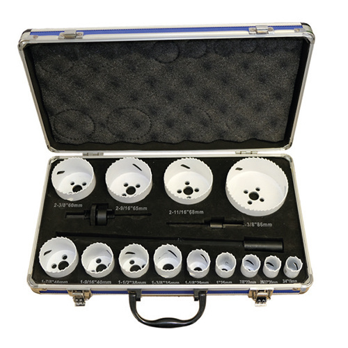 PTG HSS bimetál körkivágó készlet 19-68 + 86mm, 16-részes F119825