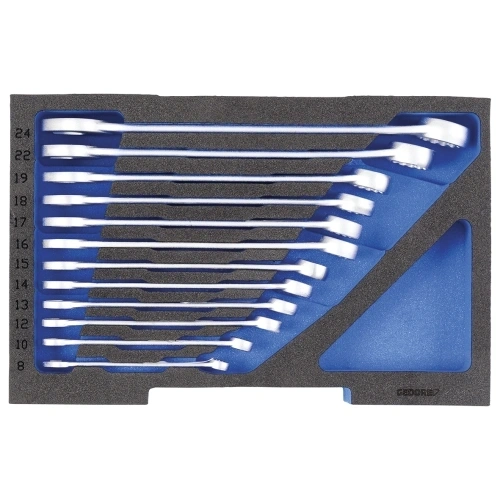 Gedore csillag-villáskulcs készlet 1/2 L-BOXX 136 modulban (1100 CT1-7) F122549