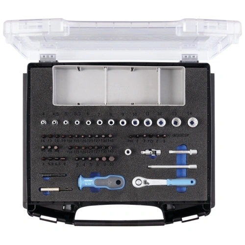 Gedore dugókulcs készlet 1/4" i-BOXX 72 tartóban (1101-D 20) F122569