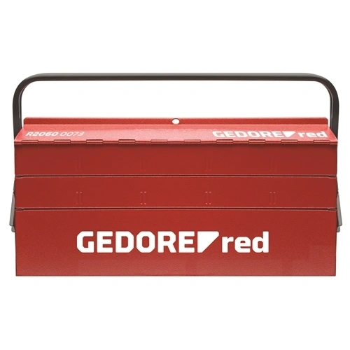 GedoreRed szerszámosláda fém L 535 mm 5 rekeszes üres R20600073 F124368