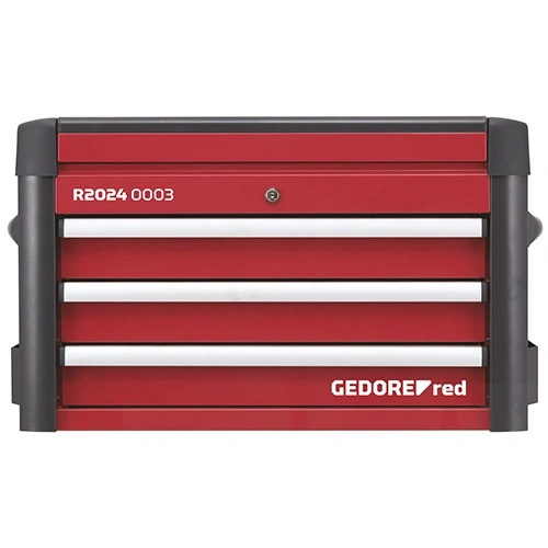 GedoreRed szerszámosláda fém WINGMAN L 446 mm 3 fiókos üres R20240003 F124388