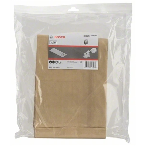 Bosch papír porzsák 5 db (GAS 35) F124802