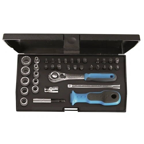 Gedore dugókulcs készlet 1/4" 37 részes (D 20 KAU-20) F127429