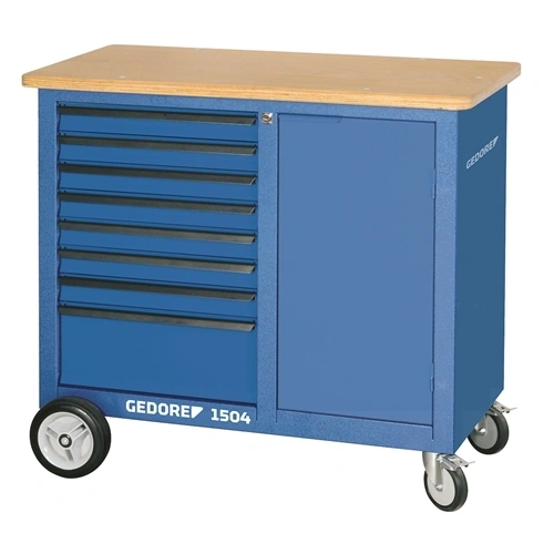 Gedore guruló munkapad 8 fiókkal (1504 0701) F128502