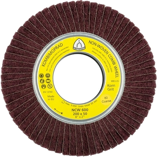 Klingspor kombinált vlies-mop 165x50mm P 100 NCW 600 Medium F130484