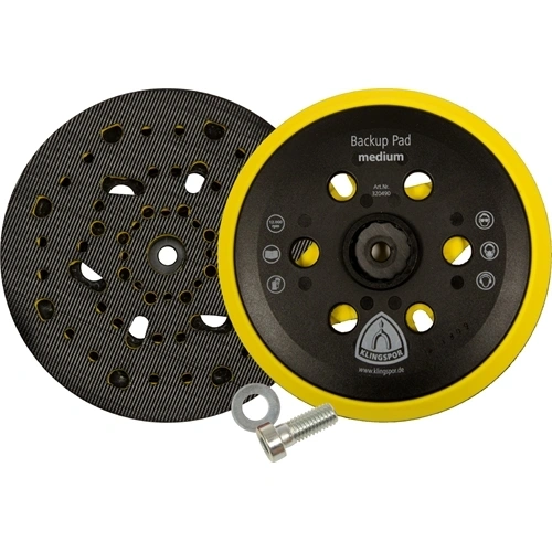Klingspor tépőzáras gumitányér 150mm P HST 555 Bosch-hoz MEDIUM B F130937