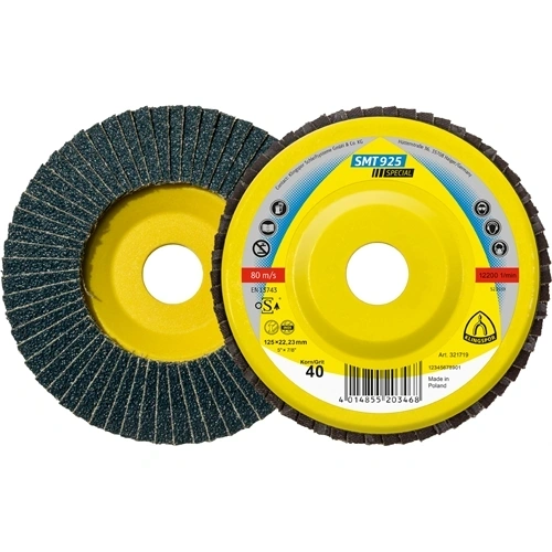 Klingspor lamellás csiszolótányér 115x22.23mm 60 SMT 925 N Egyenes F130970