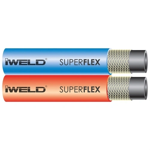 IWELD SUPERFLEX iker tömlő 6.3x6.3mm F140987