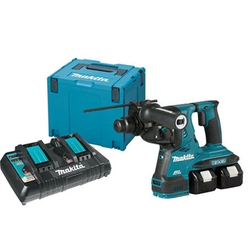 Makita DHR280PT2J 2x18V LXT Li-ion BL 2.8J SDS-Plu fúró-vésőkalapács 2x5.0Ah F141506