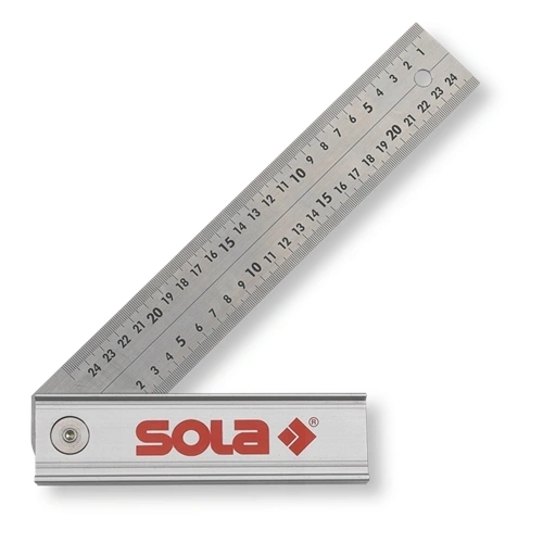 Sola Quattro állítható derékszög, rozsdamentes, 250x170mm (r) F141880