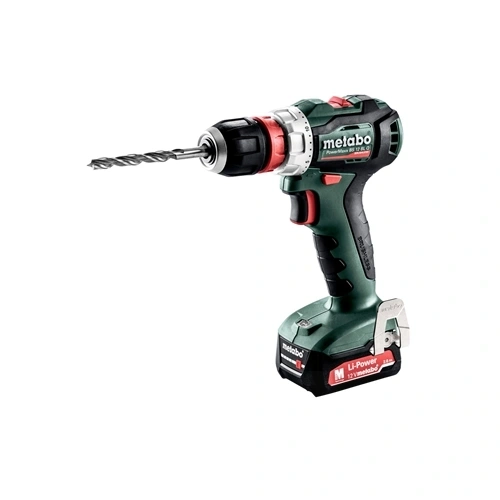 Metabo PowerMaxx BS 12 BL Quick (2x12V/2.0Ah SC30) akkus fúró-csavarozó cserélhető tokmány F143637